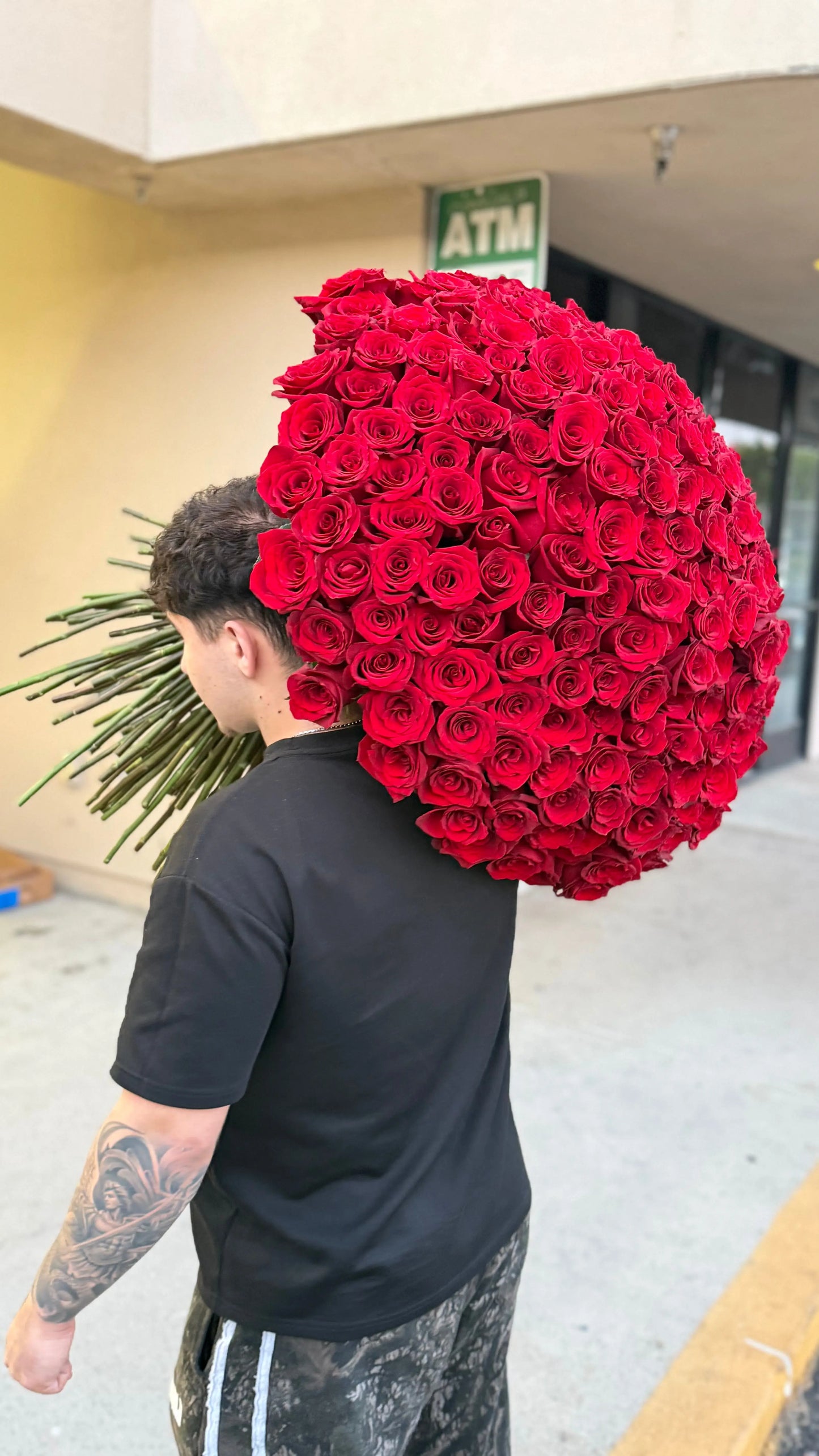 250 Red Rose Bouquet - Bouquet - A&N Flowers LA