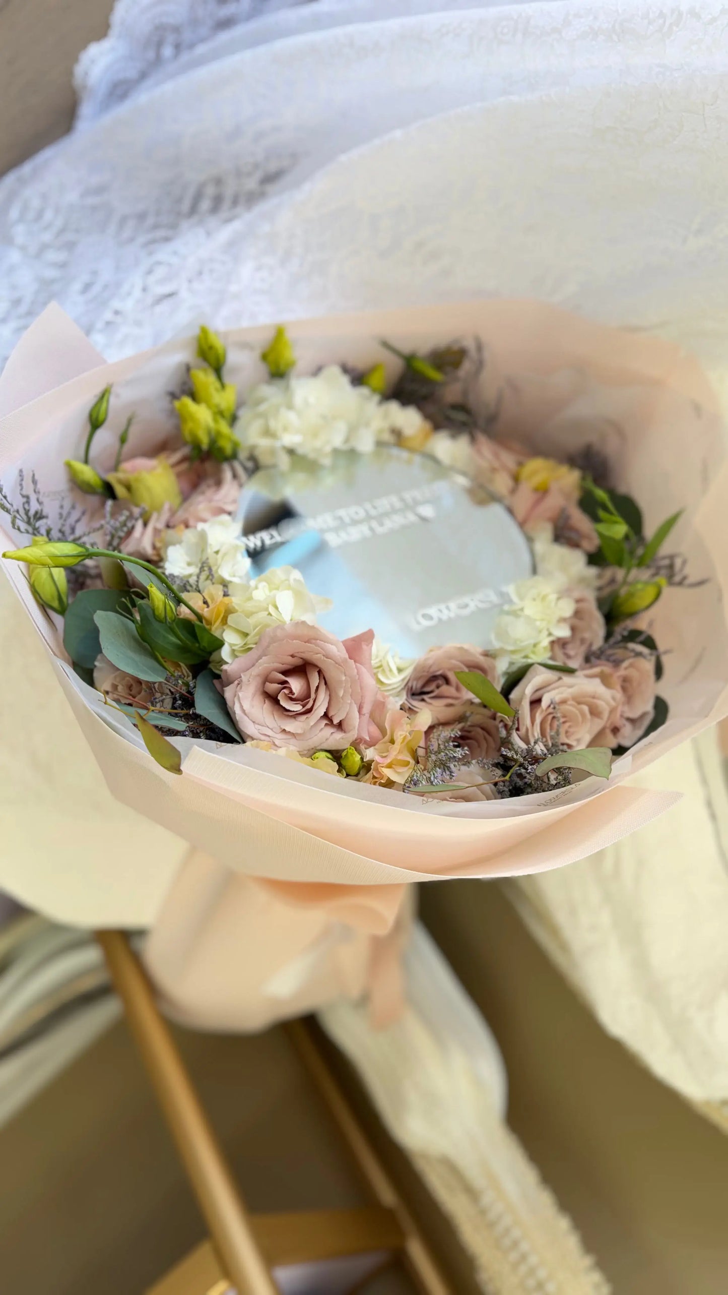 Mirror Bloom Arrangement - Bouquet - A&N Flowers LA