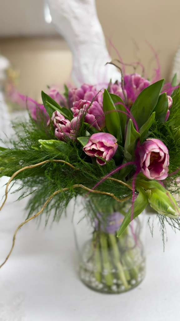 Pink tulips - Arrangements - A&N Flowers LA