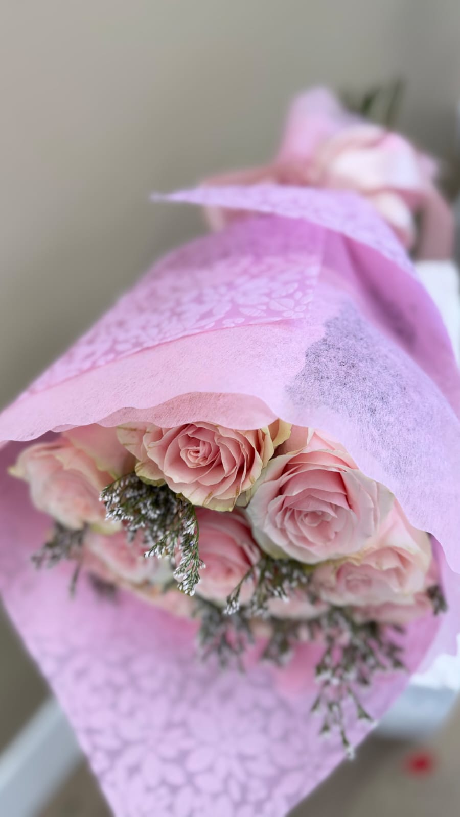 Pink Starter Bouquet with Caspia - Bouquet - A&N Flowers LA