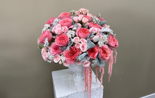 Pink Cascade Arrangement