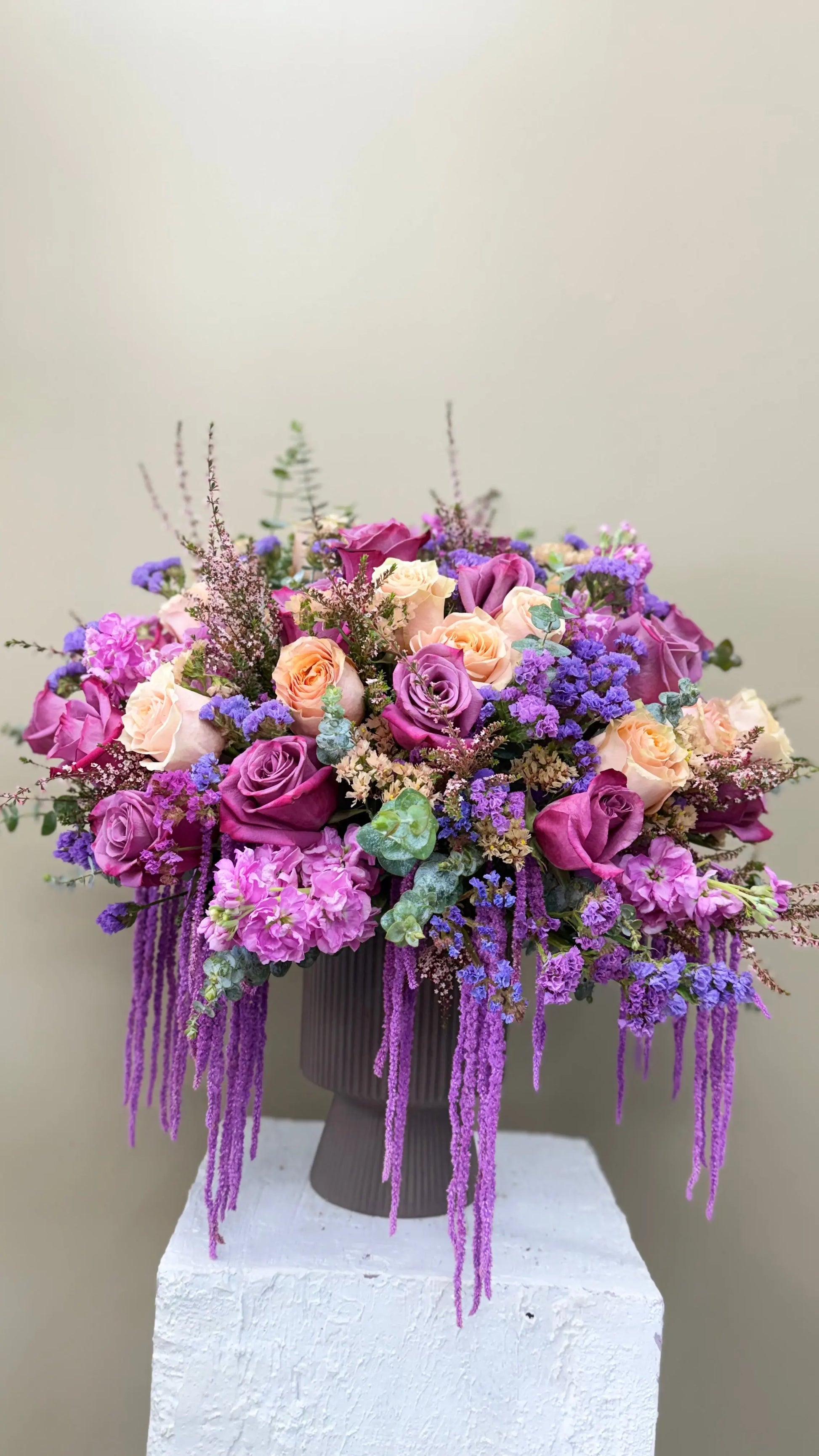 Amethyst Garden Arrangement - Arrangements - A&N Flowers LA