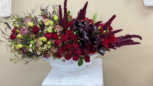 Black Cherry Arrangement - Arrangements - A&N Flowers LA