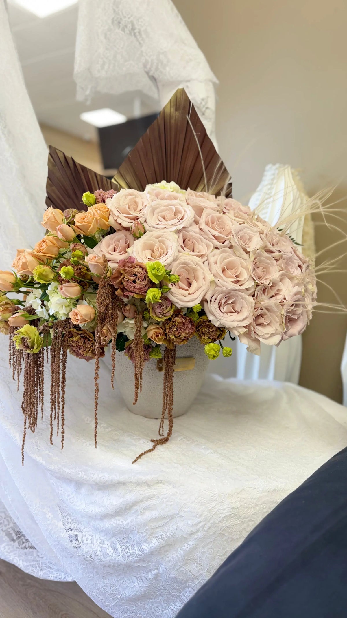 Champagne Cascade - Arrangements - A&N Flowers LA