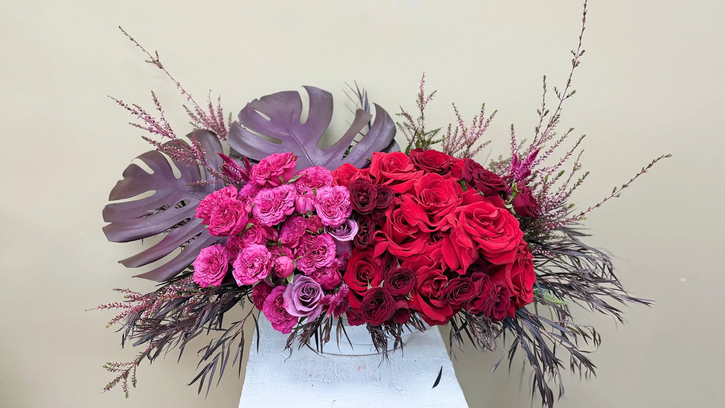 Crimson Eclipse - Arrangements - A&N Flowers LA