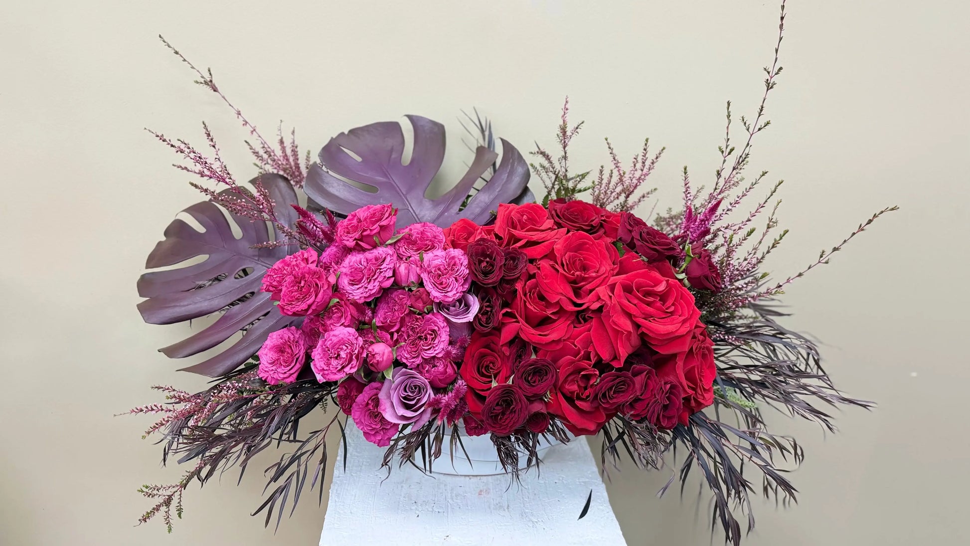 Crimson Eclipse - Arrangements - A&N Flowers LA
