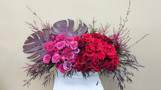 Crimson Eclipse - Arrangements - A&N Flowers LA