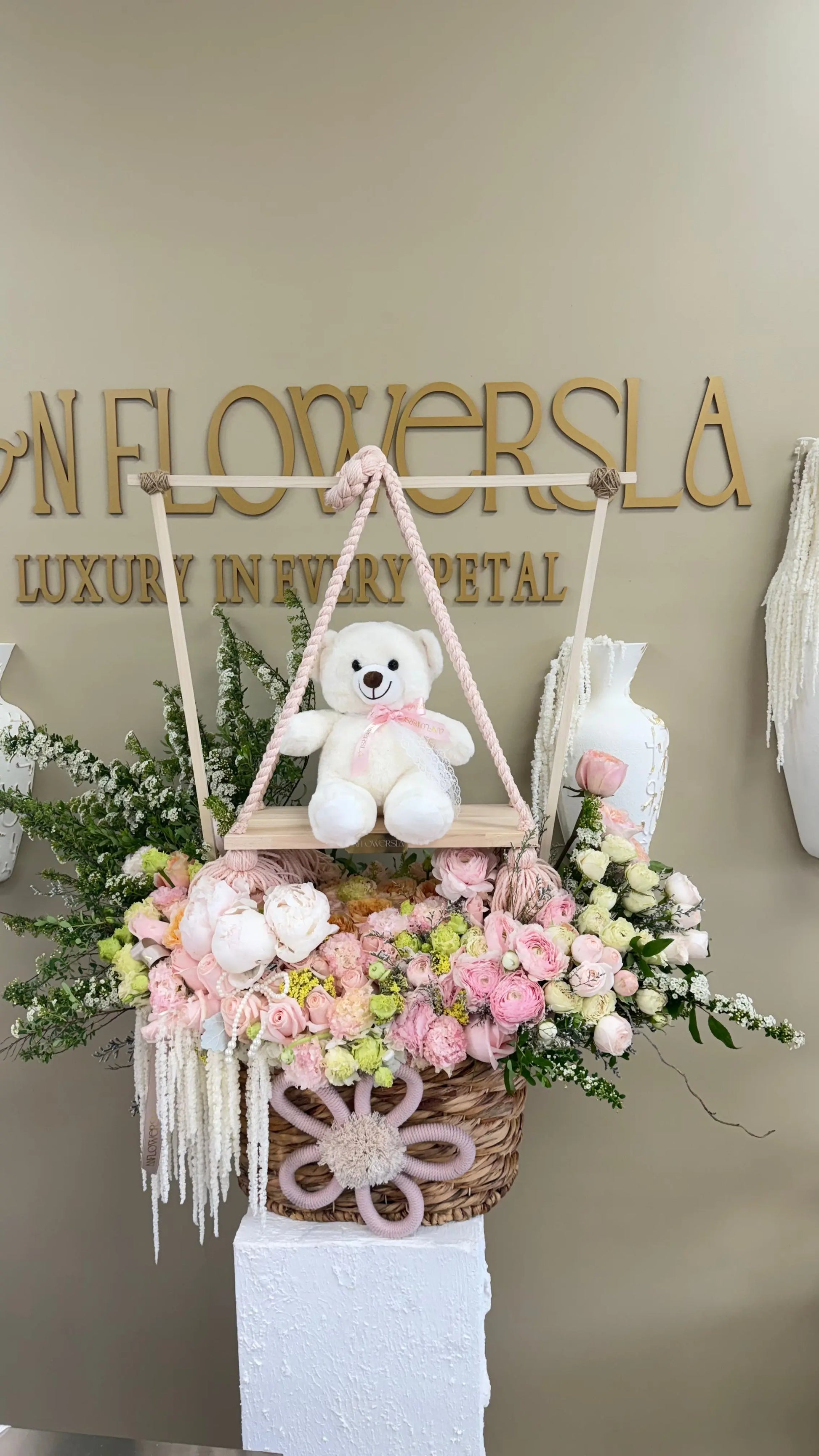 Dreamy Nursery Swing - Baby Basket - A&N Flowers LA