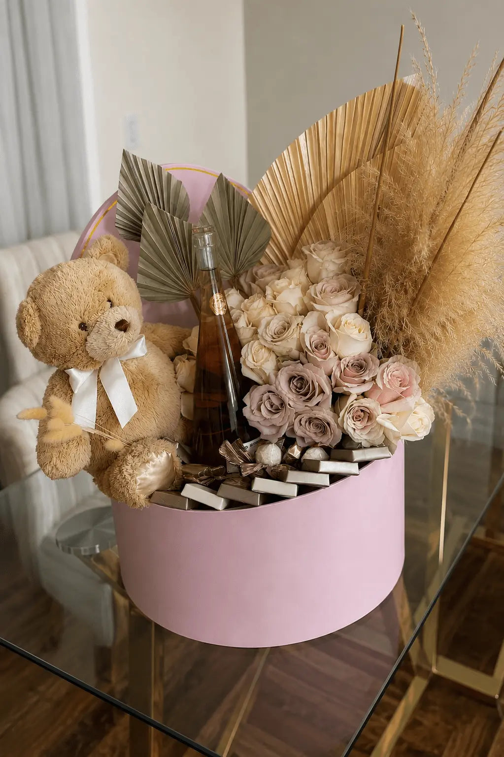 First Celebration - Baby Basket - A&N Flowers LA
