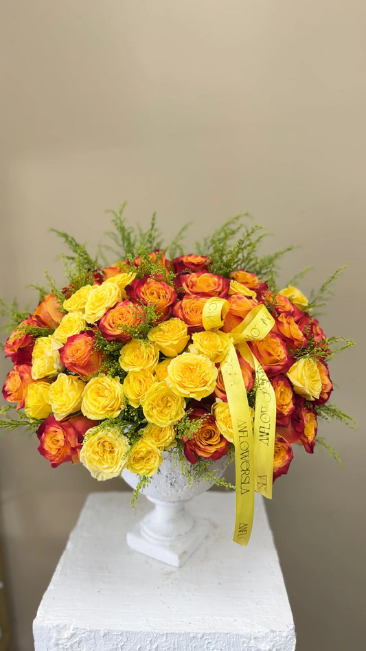 Golden Sunset - Arrangements - A&N Flowers LA