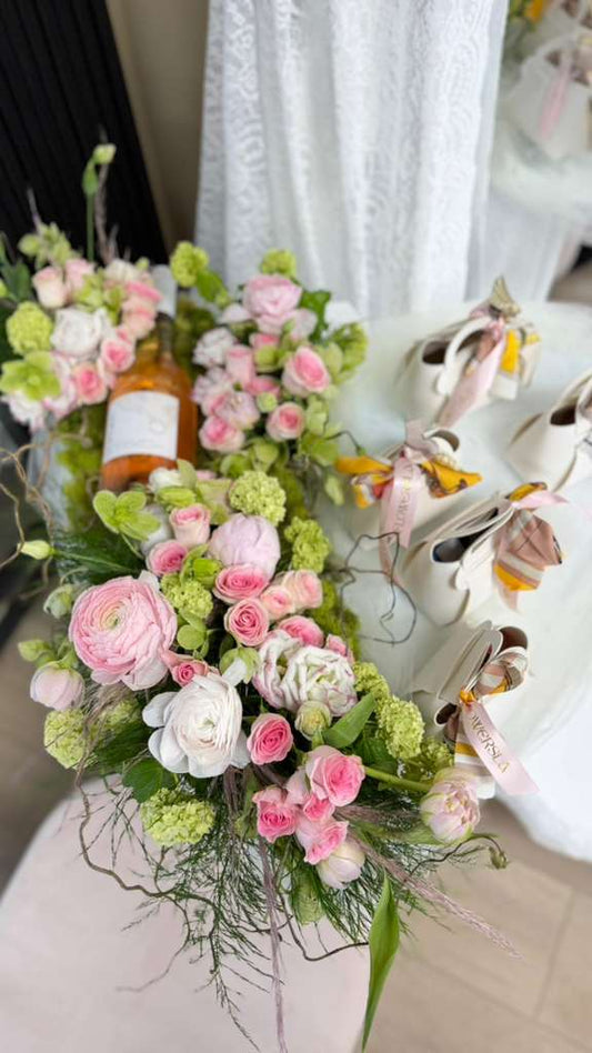 Heart shaped arrangement