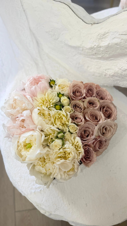 Heart Shaped Box - Arrangements - A&N Flowers LA