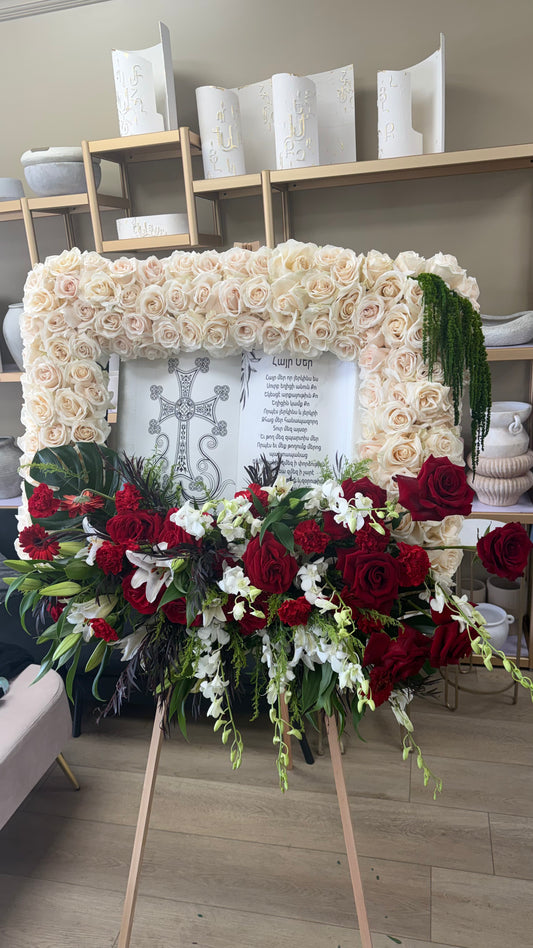White Bible – Red Florals