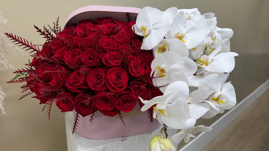 Crimson Orchid Box