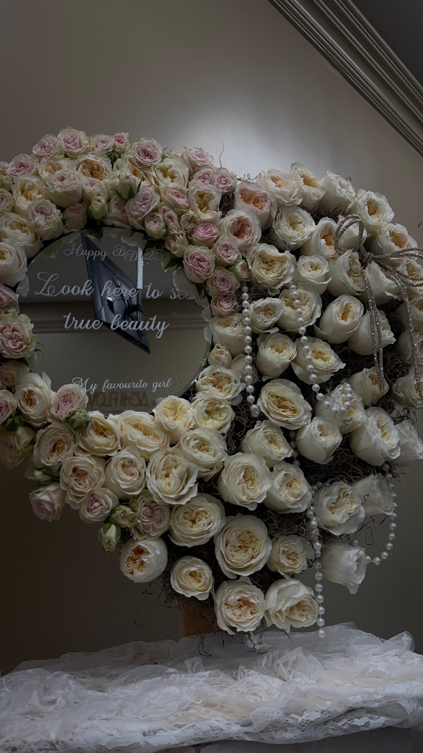Pearl Reflection Heart