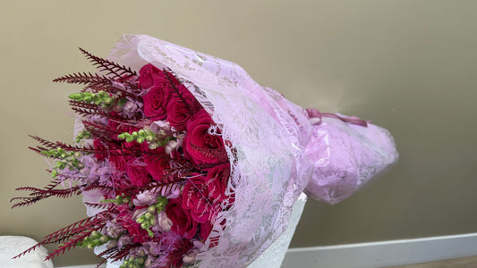 Raspberry Noir Bouquet