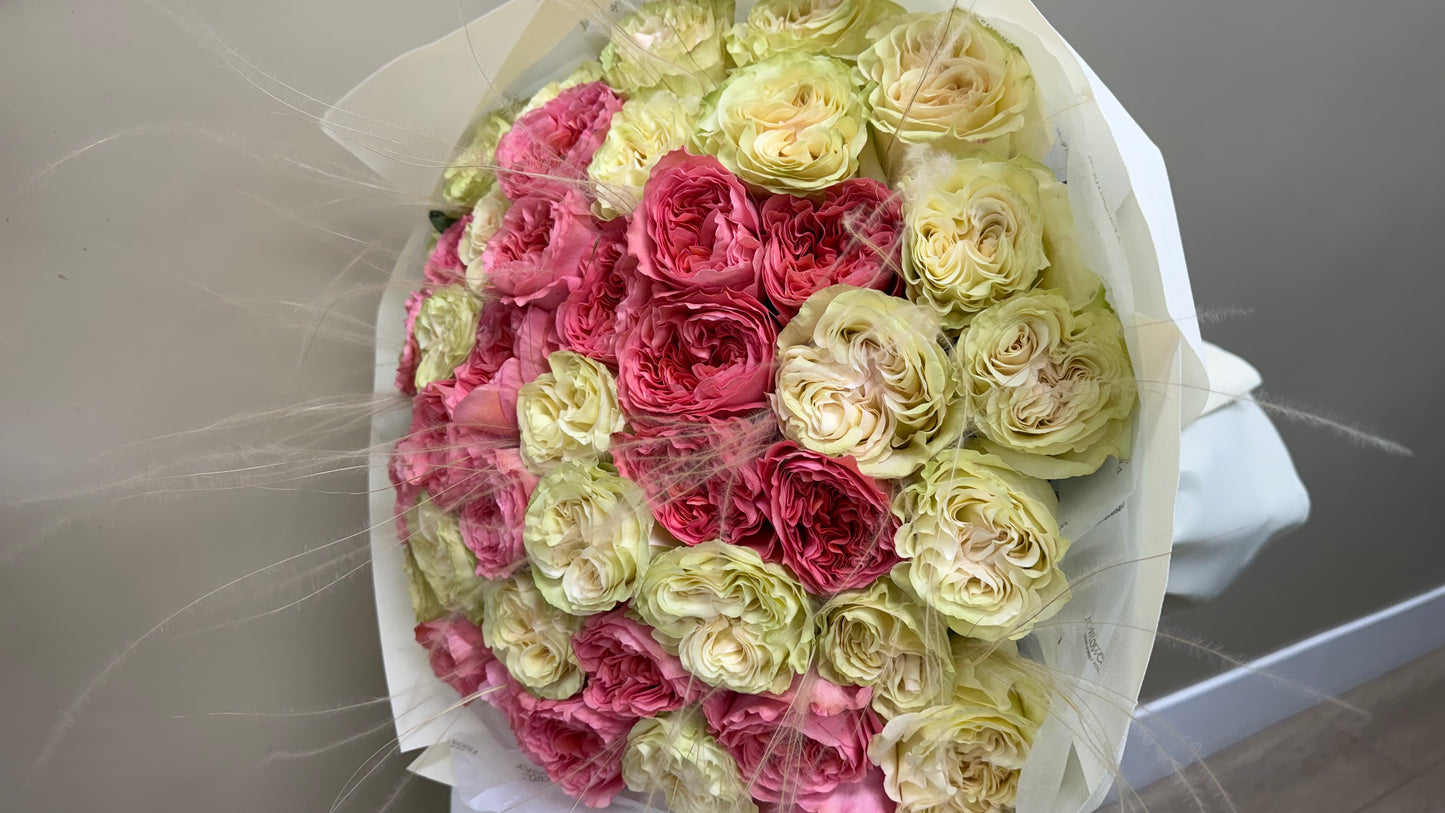 Pink Lemon Cream Bouquet