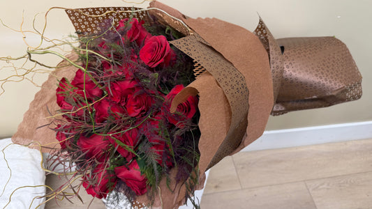 Wild Crimson Bouquet