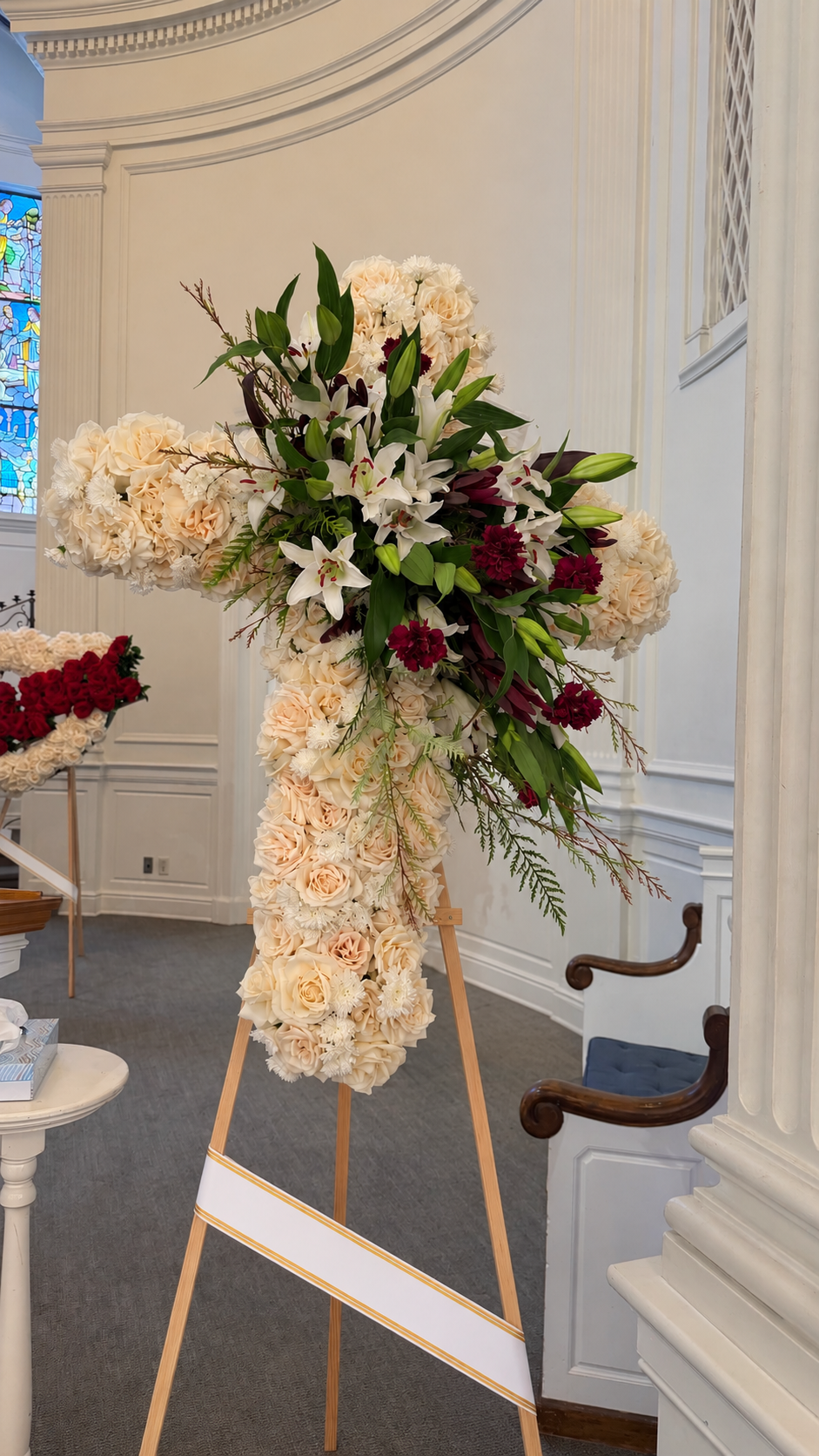 Big White Cross – White Lily Cascade