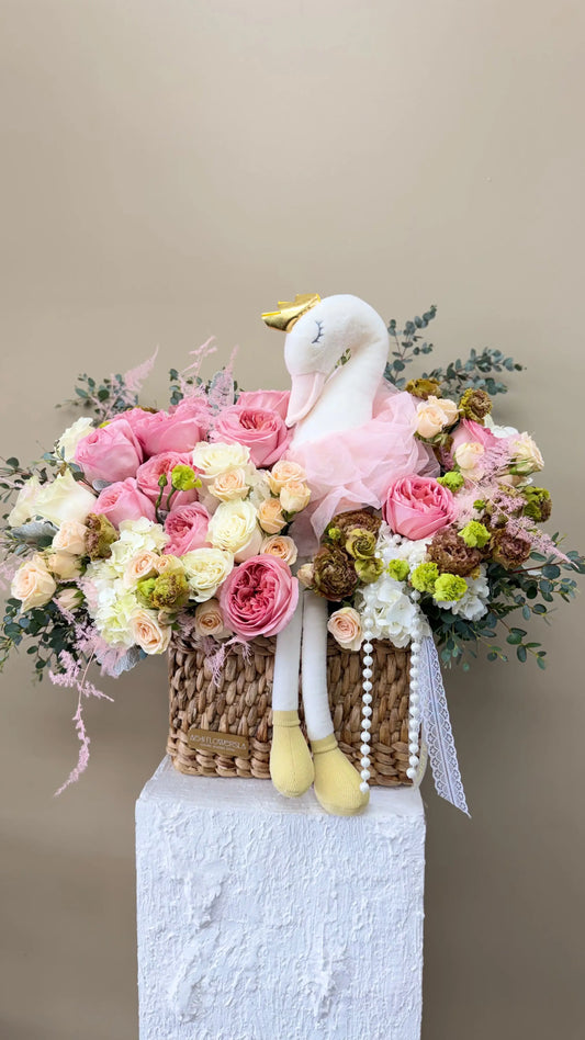 Little Fairy Daydream - Baby Basket - A&N Flowers LA