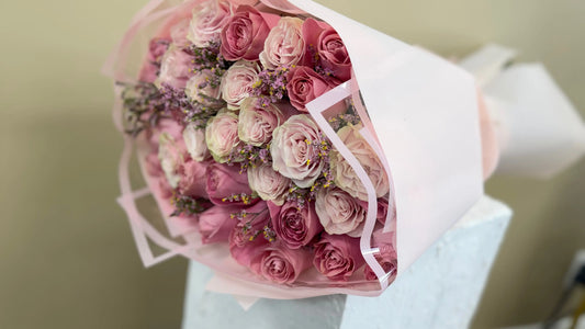 Pink Harmony Bouquet - Bouquet - A&N Flowers LA