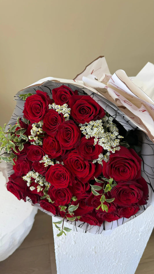 Red roses - Bouquet - A&N Flowers LA