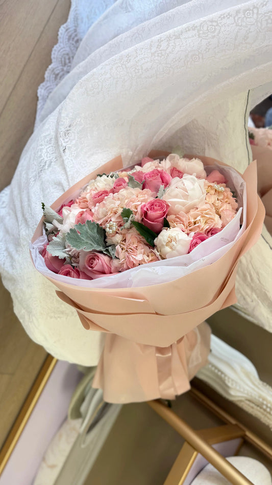 Sweet Pink Bouquet - Bouquet - A&N Flowers LA