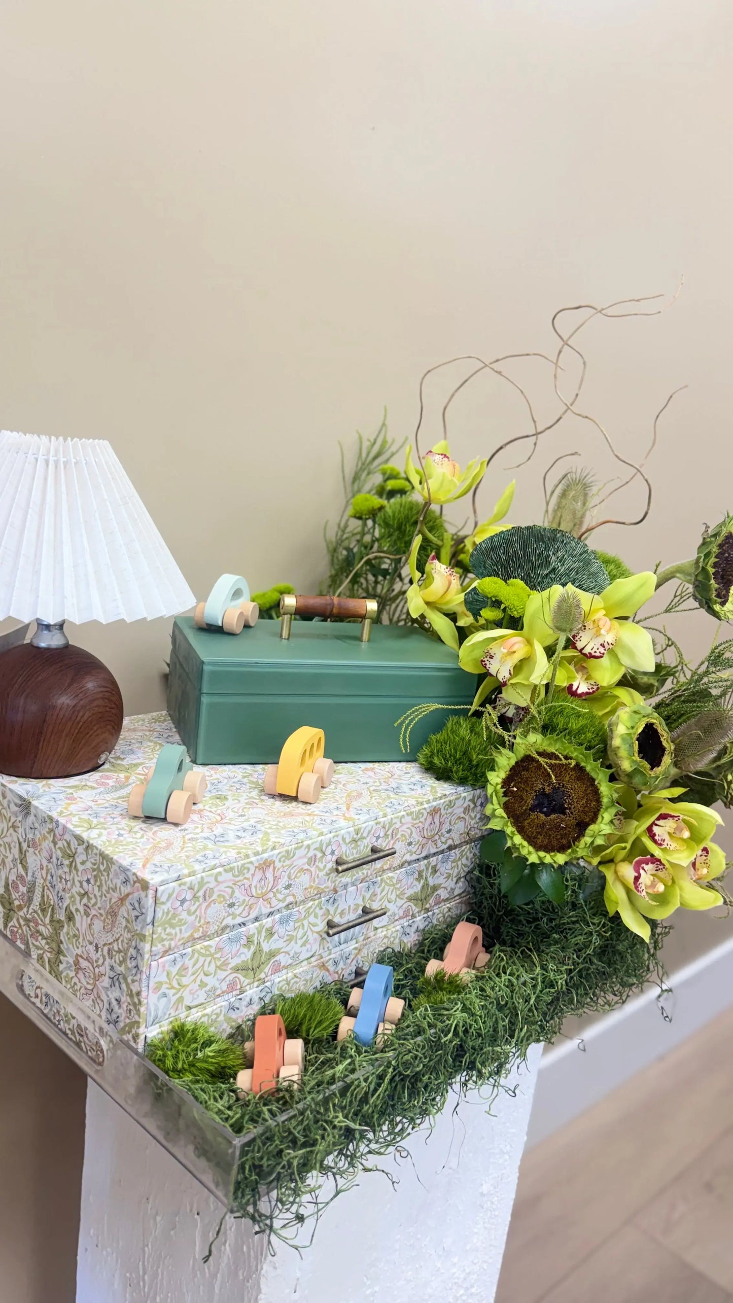 The Secret Garden - Baby Basket - A&N Flowers LA