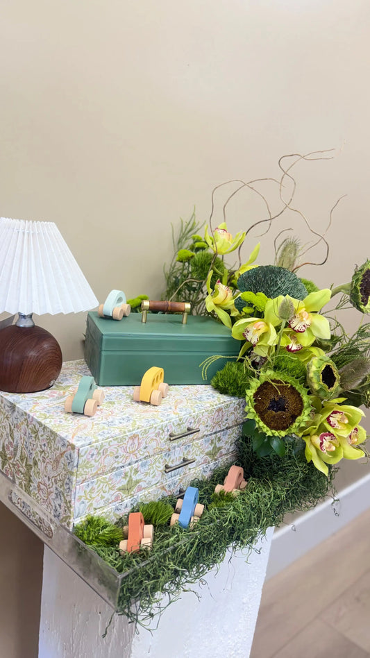 The Secret Garden - Baby Basket - A&N Flowers LA